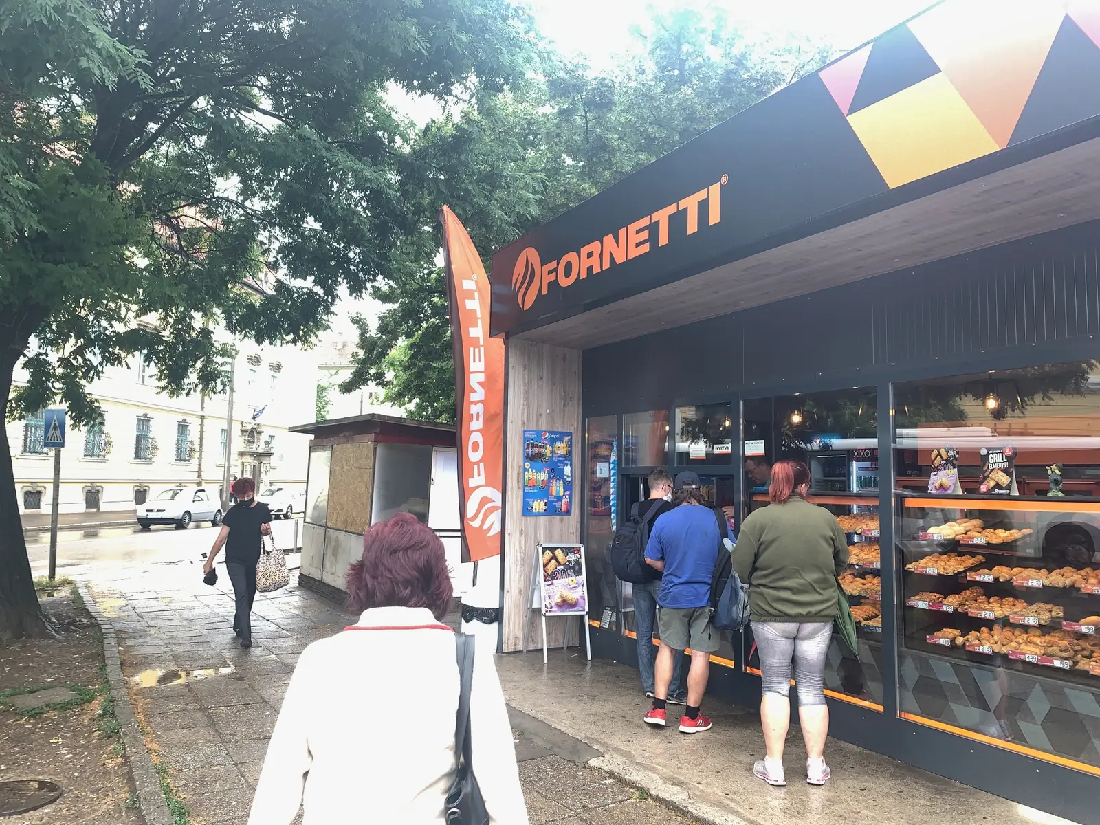 Fornetti értékesítési pont