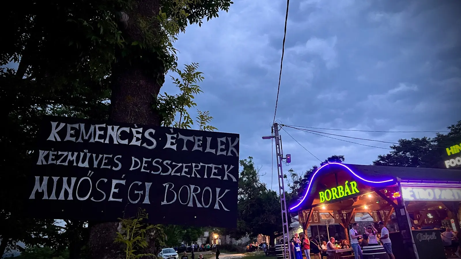 Kézműves étel és desszert tábla