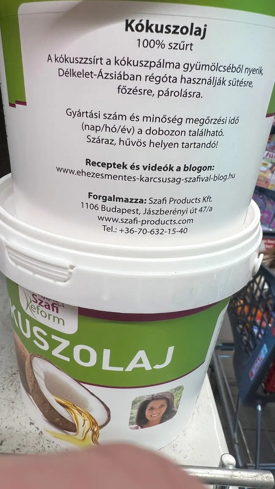 Receptblog a termékcímkén