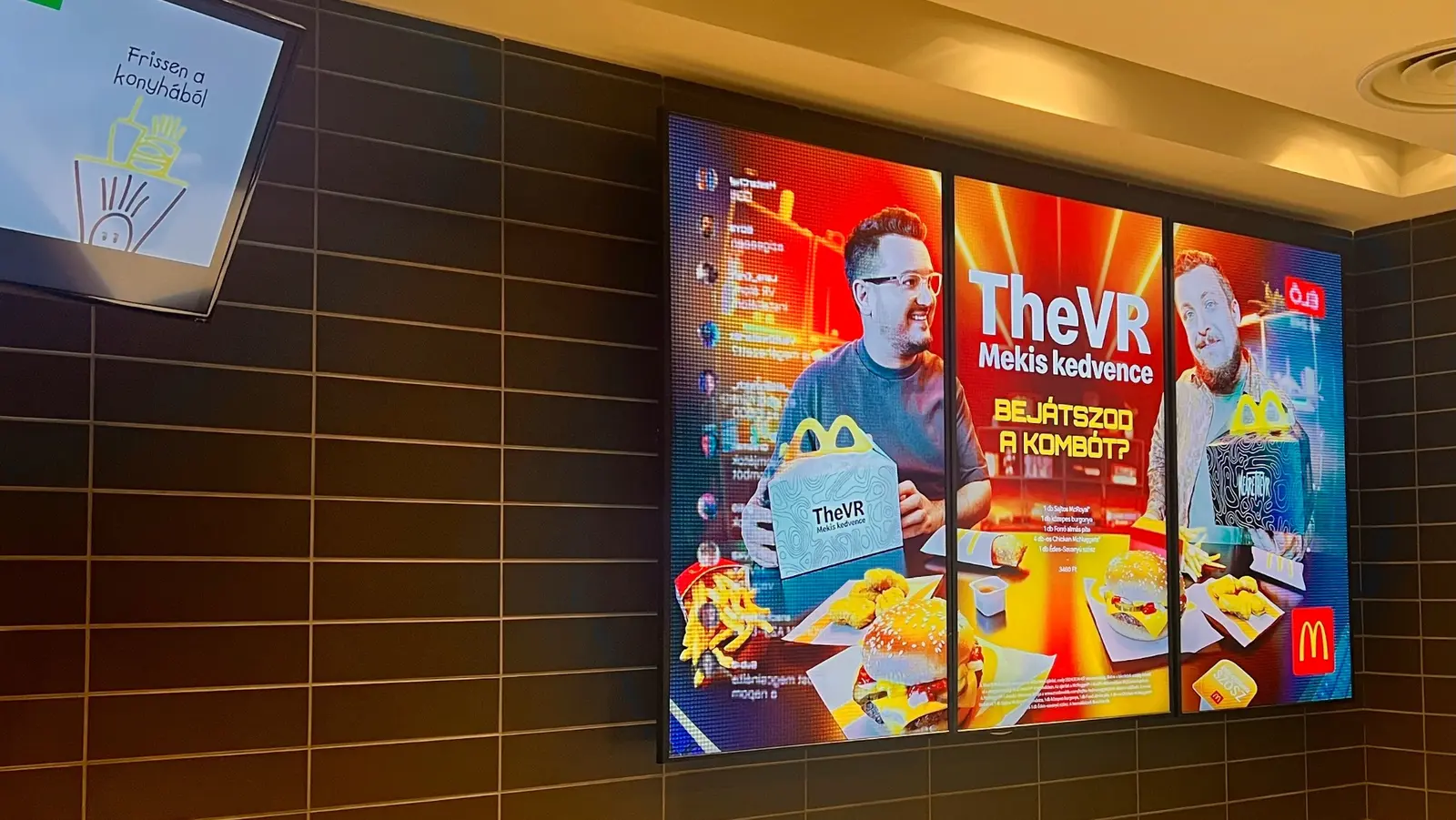 TheVR és McDonald’s együttműködés