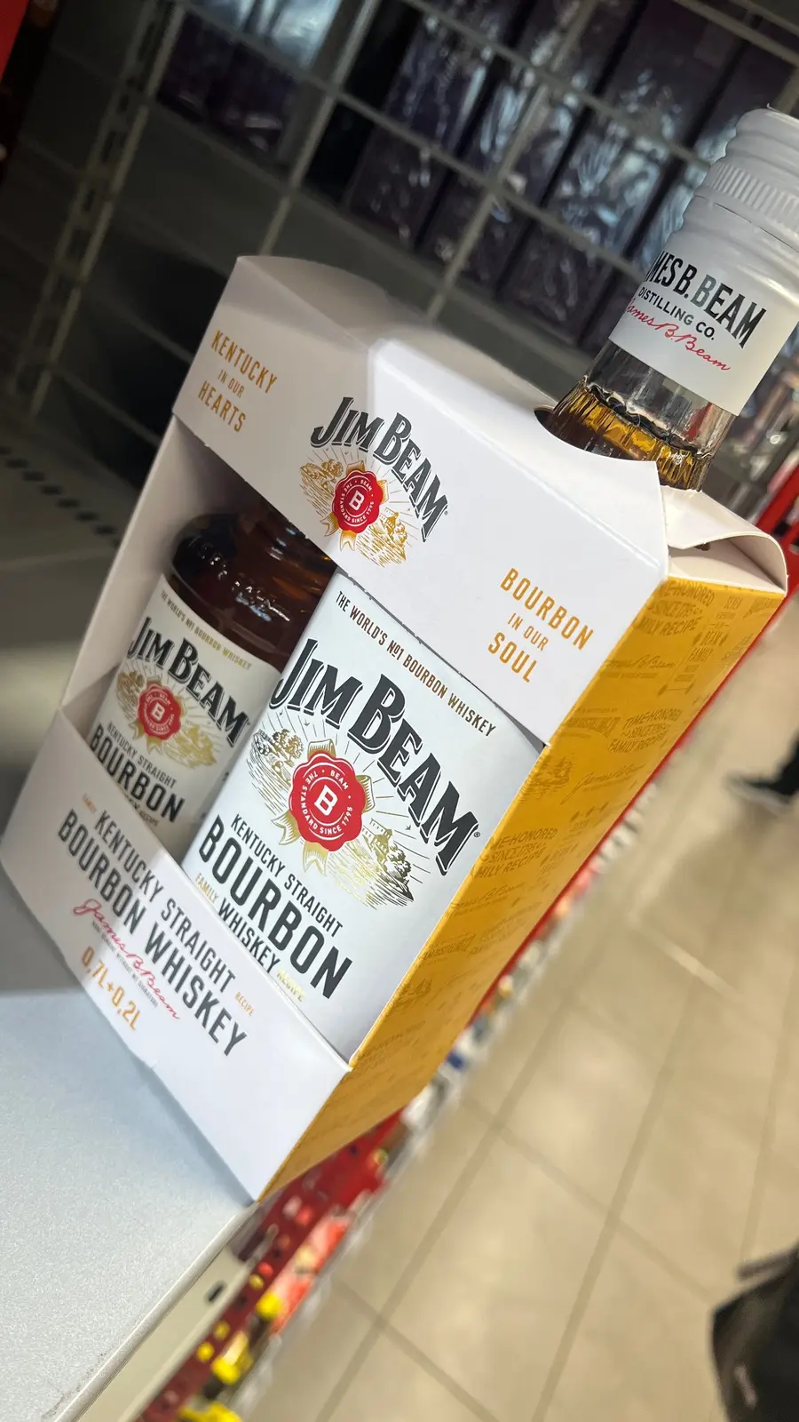 Jim Beam díszcsomagolás