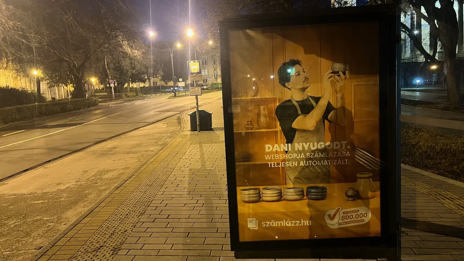 Automatizált számlázás – kültéri hirdetés