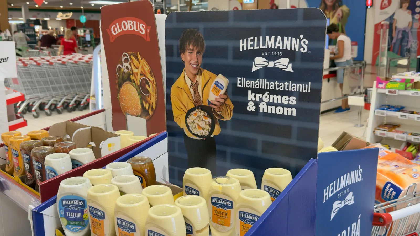 Hellmann’s bolti display