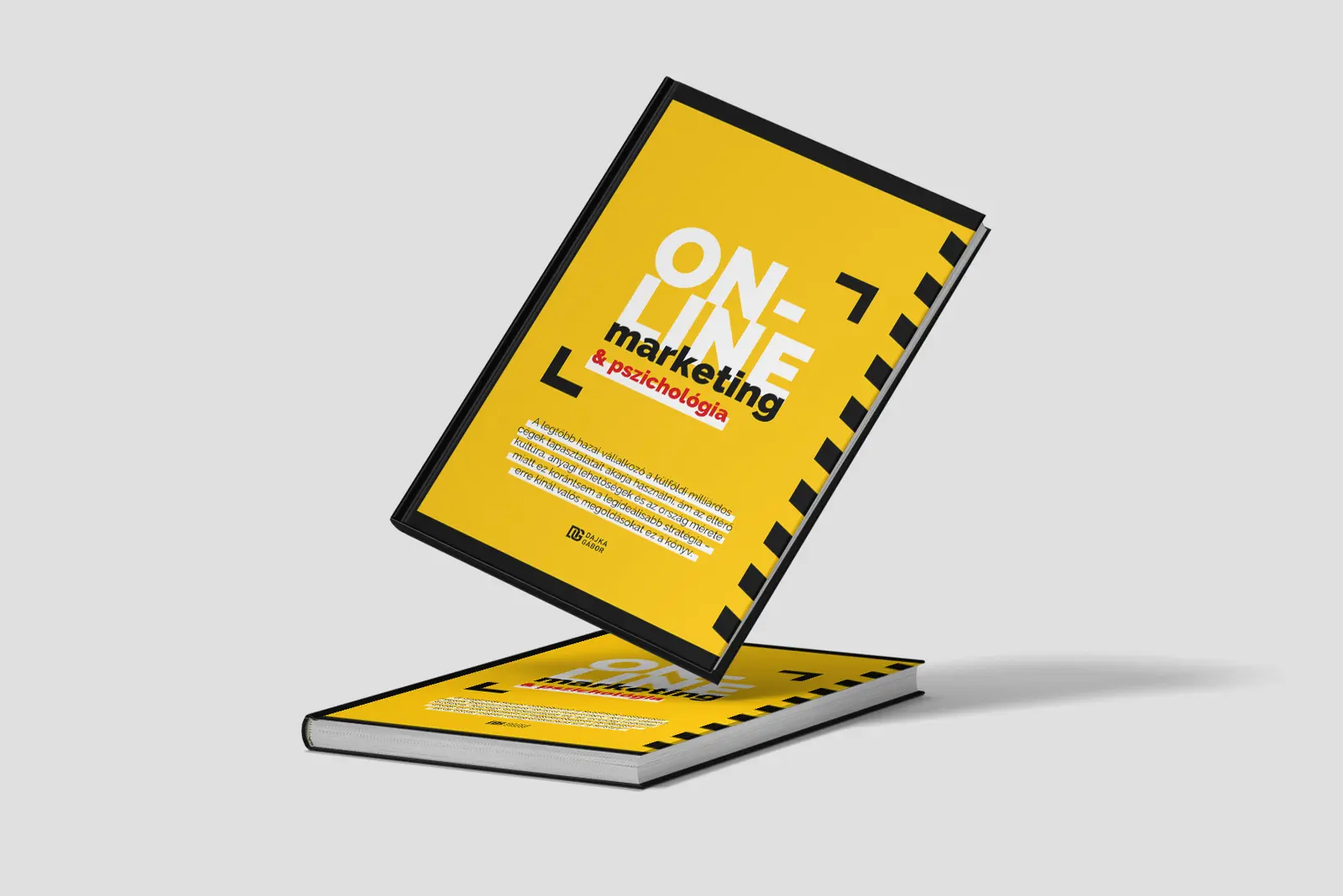 Könyvmockup – lebegő