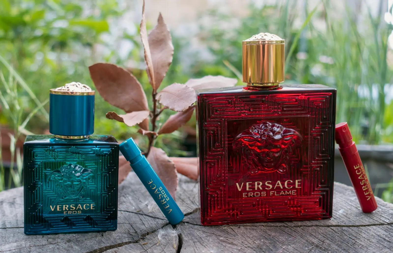 Versace Eros parfümök erős szín- és luxuskódokkal
